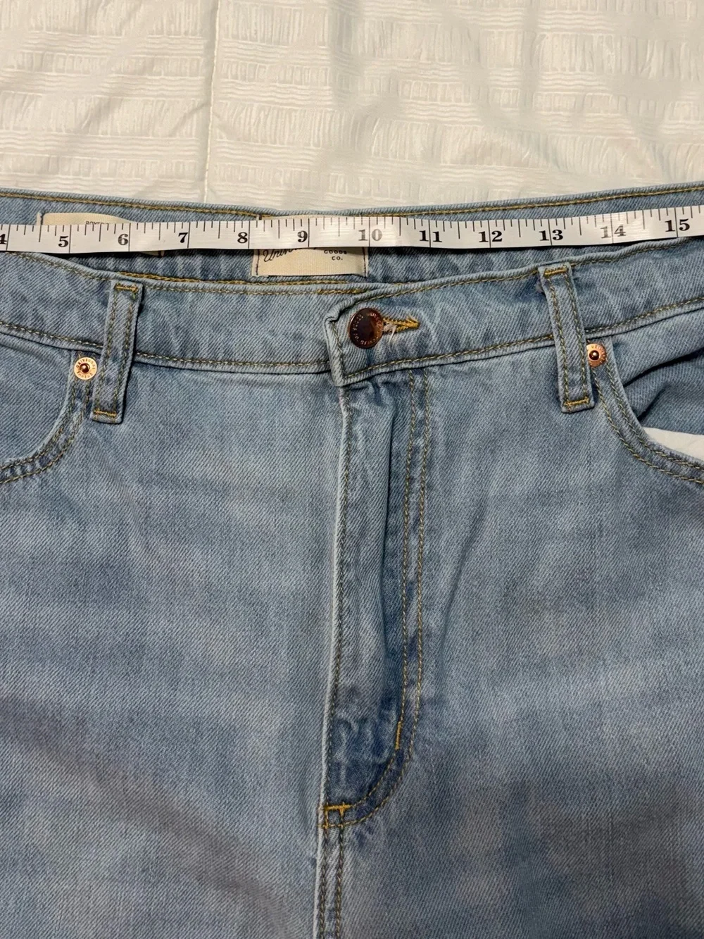 Universal Thread Light Blue Distressed Boyfriend Jeans